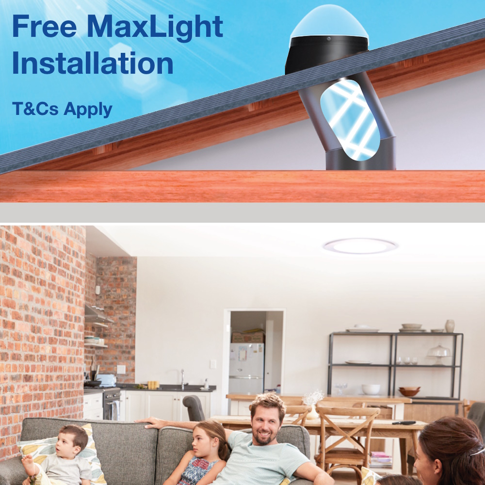 MaxLight Skylights Free Installation