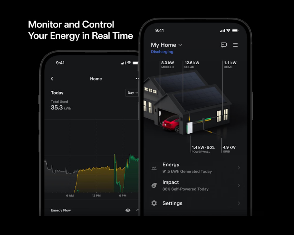 Tesla Powerwall App